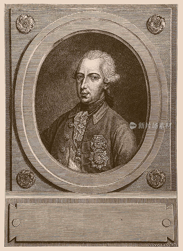 约瑟二世是唯一的统治者。约瑟夫二世(1741 - 1790)，1765年至1765年神圣罗马帝国皇帝，匈牙利、克罗地亚和波西米亚国王